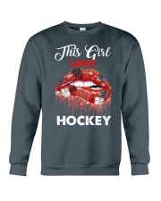 This-Girl-Love-Hockey Crewneck Sweatshirt tile
