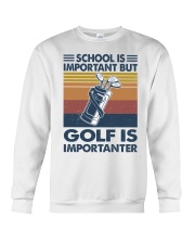 School-is-important-golf-is-importanter Crewneck Sweatshirt tile