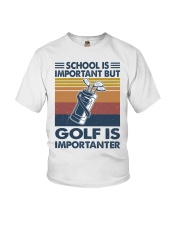 School-is-important-golf-is-importanter Youth T-Shirt tile