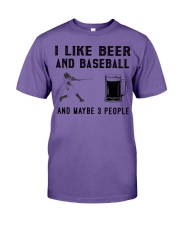 I-like-Beer-and-Baseball-And-Maybe-3-people Premium Fit Mens Tee tile