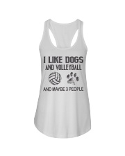 I-like-Dogs-And-Volleyball-And-Maybe-3-People Ladies Flowy Tank tile