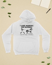 Baseball-I-like-Horses-anh-maybe-3-people Hooded Sweatshirt lifestyle-unisex-hoodie-front-6