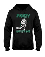 hockey-Party-Like-It-Is-1990 Hooded Sweatshirt front