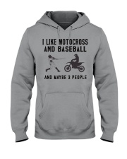 I-Like-motocross-And-Baseball Hooded Sweatshirt tile