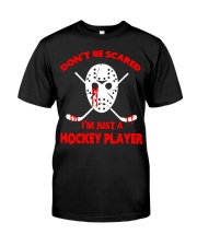 Hockey-Dont-Be-Scared-Im-Just-Hockey-Player1 Premium Fit Mens Tee tile