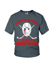 Hockey-Dont-Be-Scared-Im-Just-Hockey-Player1 Youth T-Shirt tile