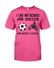 I-Like-Motocross-And-Soccer Classic T-Shirt tile