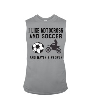 I-Like-Motocross-And-Soccer Sleeveless Tee tile