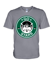 Hockey-Dallas-Go-Stars V-Neck T-Shirt tile