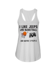 Basketball-Like-Jeeps Ladies Flowy Tank tile