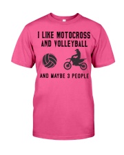 I-Like-Motocross-And-Volleyball Classic T-Shirt tile