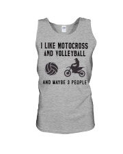 I-Like-Motocross-And-Volleyball Unisex Tank tile