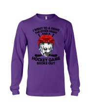 Hockey-Game-Broke-Out Long Sleeve Tee tile