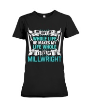 I Love My Millwright Premium Fit Ladies Tee thumbnail