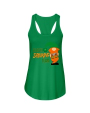 Irish Drinking Team Ladies Flowy Tank tile