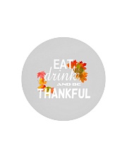 Be Thankful Circle Cutting Board front