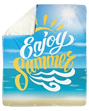 Enjoy Sumer Sherpa Fleece Blanket - 50" x 60" thumbnail