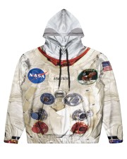 3D Armstrong Spacesuit Men's All Over Print Hoodie thumbnail