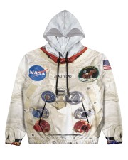 3D Armstrong Spacesuit Women's All Over Print Hoodie front