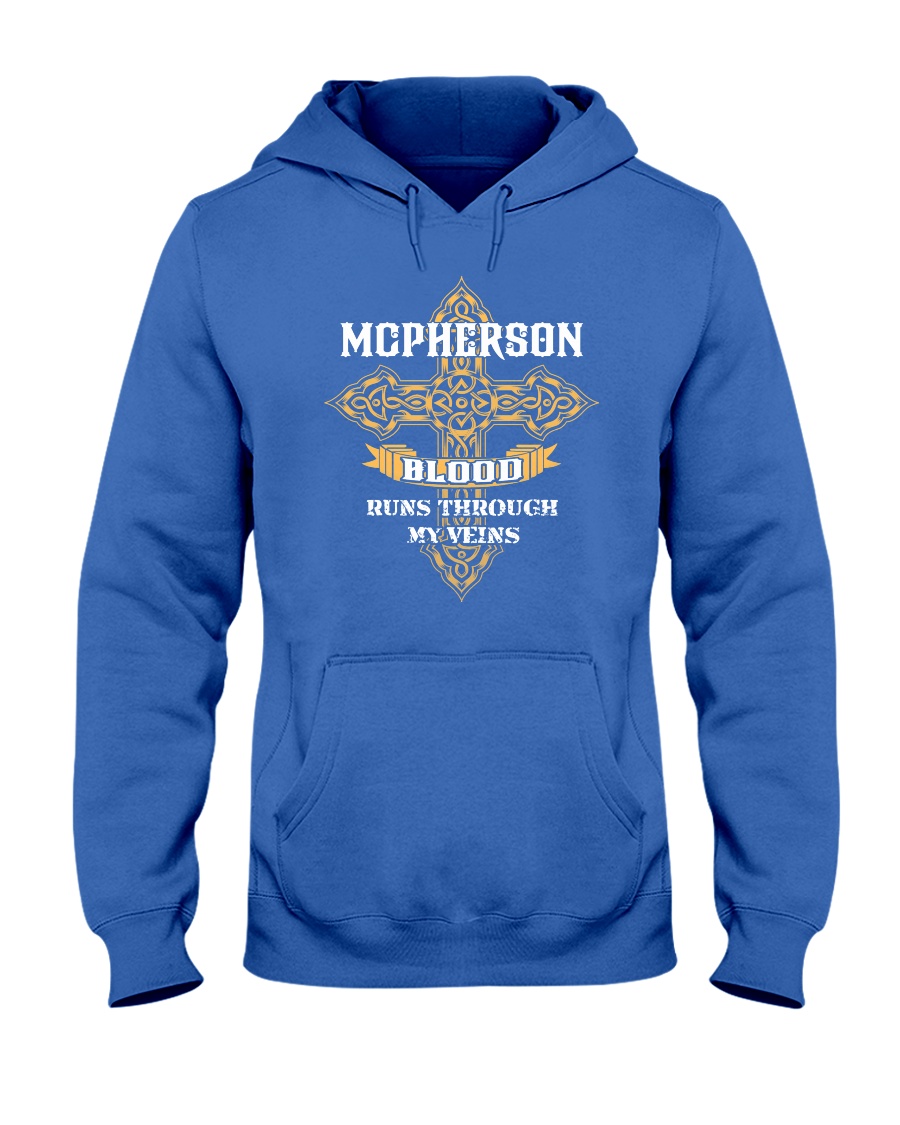 blood run through my veins Hooded Sweatshirt