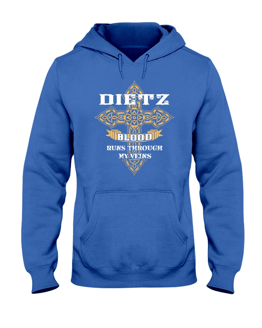 blood run through my veins Hooded Sweatshirt