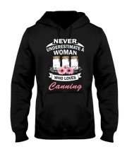 Never understimate a woman who loves canning shirt Hooded Sweatshirt thumbnail