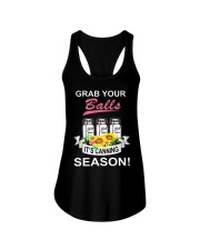Grab your balls it's canning season Ladies Flowy Tank thumbnail