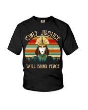 Only justice will bring peace Youth T-Shirt tile