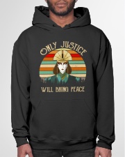 Only justice will bring peace Hooded Sweatshirt garment-hooded-sweatshirt-front-03