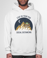 Stay in your pod Hooded Sweatshirt garment-hooded-sweatshirt-front-03
