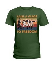 Raise a Glass to Freedom Ladies T-Shirt tile