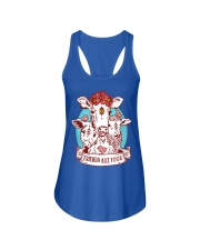 Friends not food Ladies Flowy Tank tile