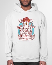 Friends not food Hooded Sweatshirt garment-hooded-sweatshirt-front-03