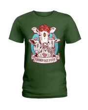 Friends not food Ladies T-Shirt tile
