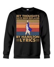 My thoughts Crewneck Sweatshirt tile