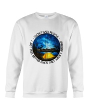 I Don't Hate People Crewneck Sweatshirt thumbnail