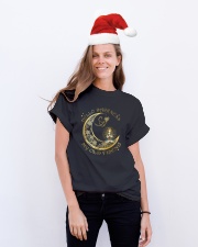 Hello Darkness My Old Friend Classic T-Shirt lifestyle-holiday-crewneck-front-1