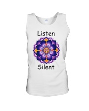 Listen Silent Unisex Tank thumbnail
