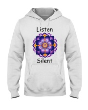Listen Silent Hooded Sweatshirt thumbnail