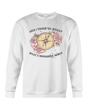 What A Wonderful World Crewneck Sweatshirt thumbnail