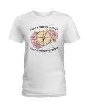 What A Wonderful World Ladies T-Shirt thumbnail