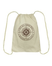 Not All Those Who Wander Are Lost Drawstring Bag thumbnail
