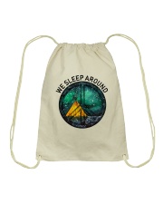 We Sleep Around Drawstring Bag thumbnail