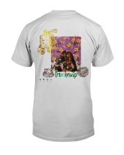 Stoner4L Hemp Leaf Premium Fit Mens Tee back