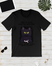 Might be crazy might just need carbs youll never Classic T-Shirt lifestyle-mens-crewneck-front-17