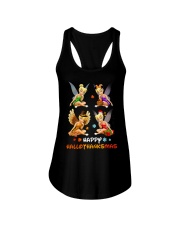 Tinkerbell Happy Hallothanksmas shirt Ladies Flowy Tank thumbnail