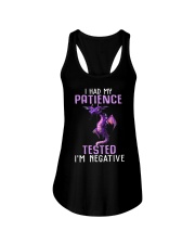 Dragon I had my patience tested Im negative shirt Ladies Flowy Tank thumbnail