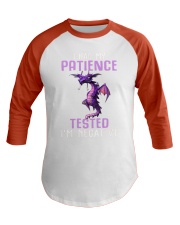 Dragon I had my patience tested Im negative shirt Baseball Tee thumbnail