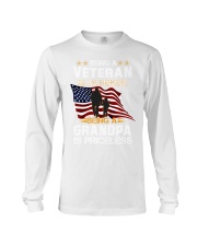 Being a veteran is an honor being a grandpa Long Sleeve Tee thumbnail