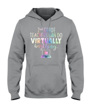 2nd Grade teachers can do virtually anything Hooded Sweatshirt thumbnail